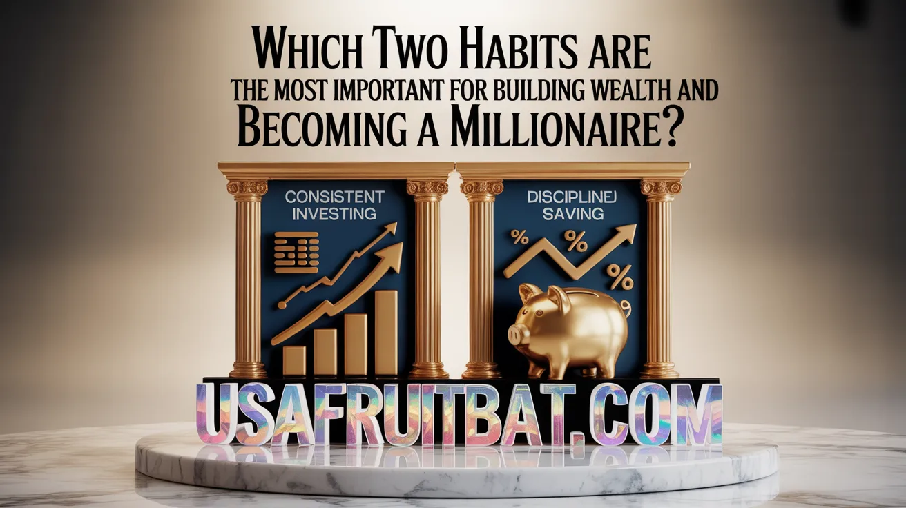 Which Two Habits Are the Most Important for Building Wealth and Becoming a Millionaire?