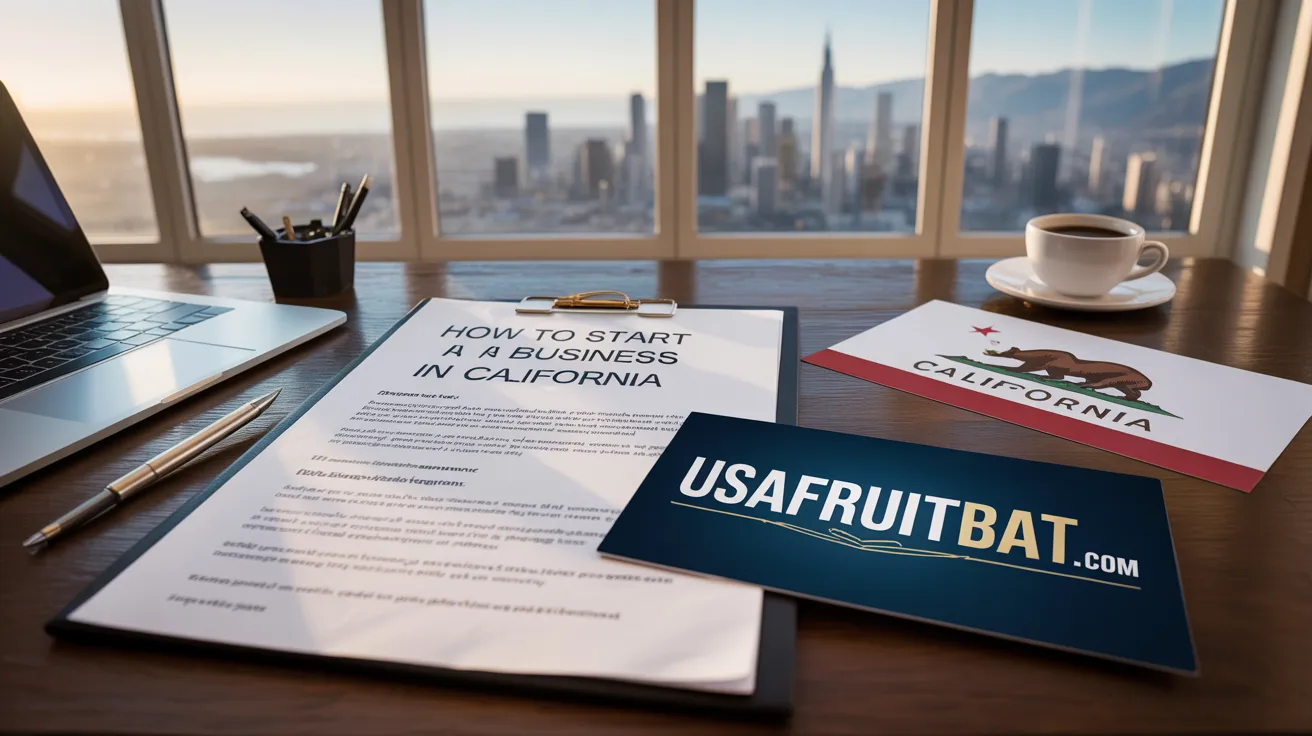 how to start a business in California