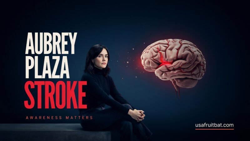 Aubrey Plaza Stroke: The Shocking Truth About Her Health Scare