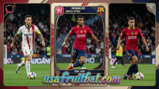 Ronaldo Match Attax Card