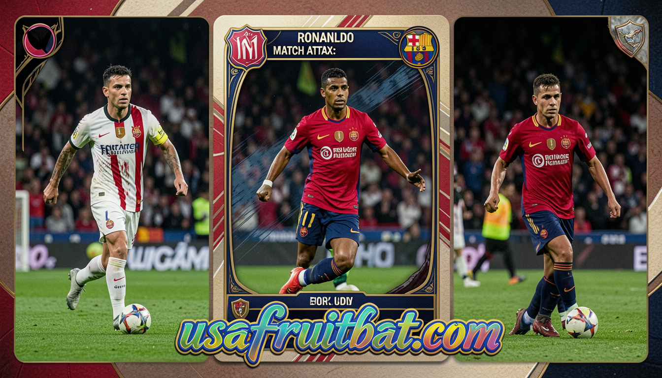 Ronaldo Match Attax Card