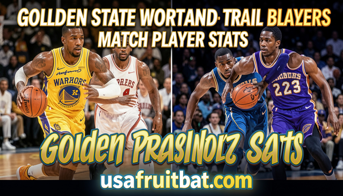Golden State Warriors vs Portland Trail Blazers Match Player Stats