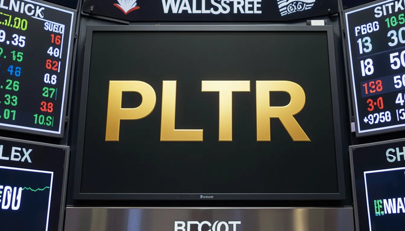 PLTR Ticker