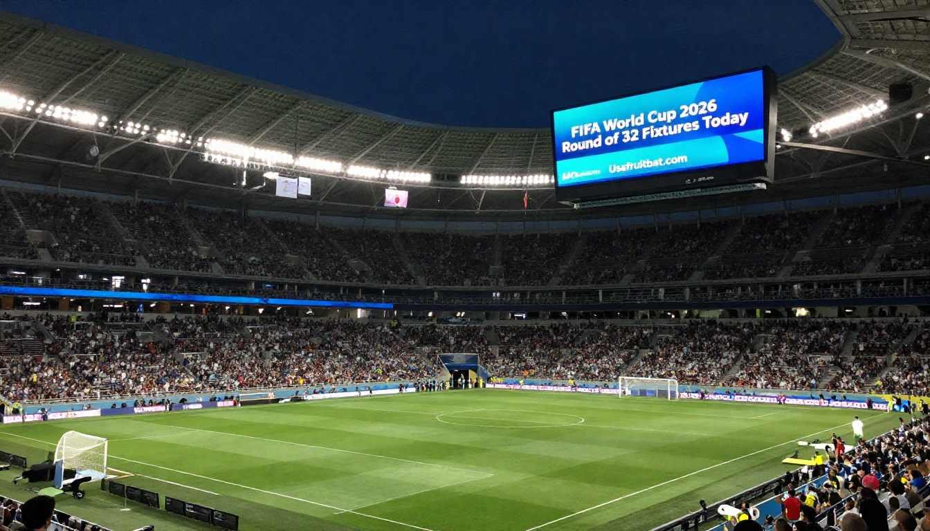 FIFA World Cup 2026 Round of 32 Fixtures Today