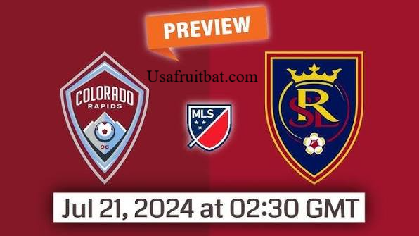 Real Salt Lake vs Colorado Rapids Lineups
