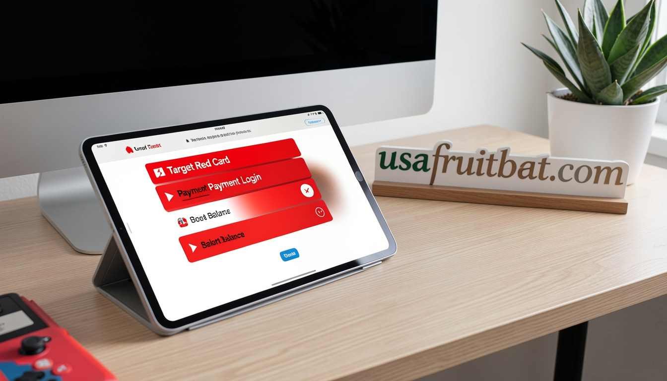 Target Red Card Payment Login Balance