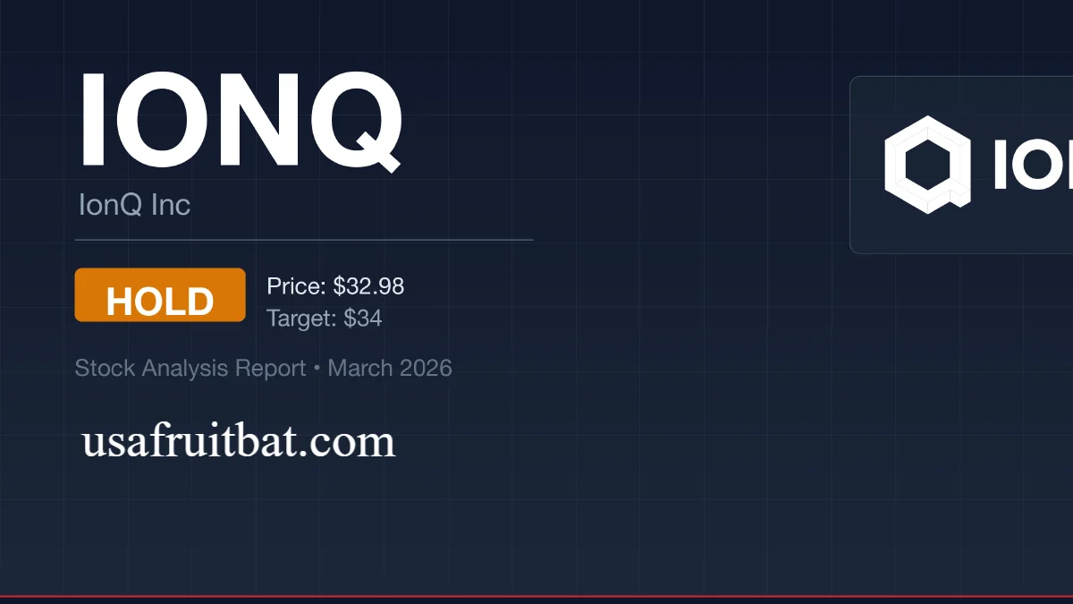 IonQ Inc Forecast and Analysis
