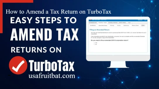 How to Amend a Tax Return on TurboTax