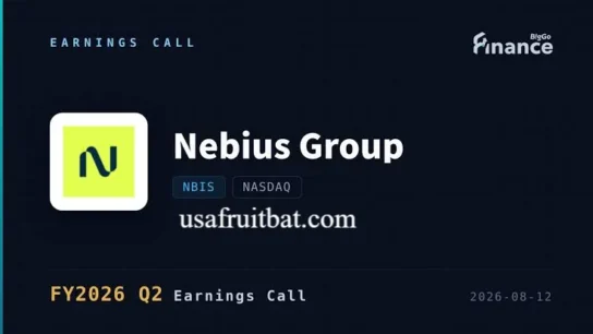 NBIS Earnings Date