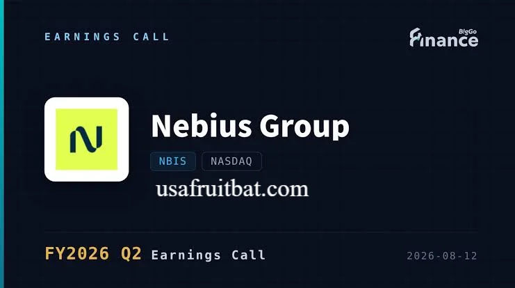 NBIS Earnings Date