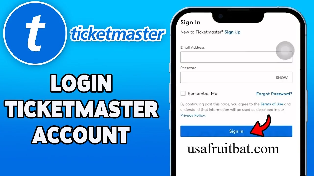 Ticketmaster Login