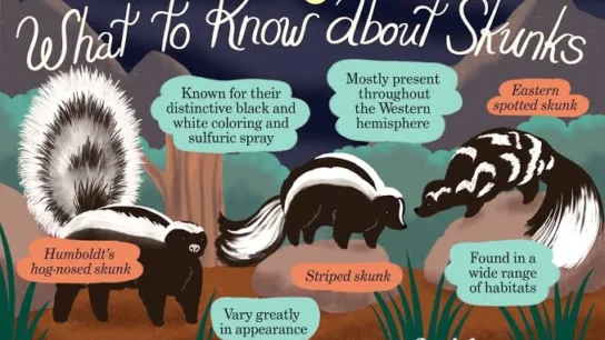 Types of Skunks