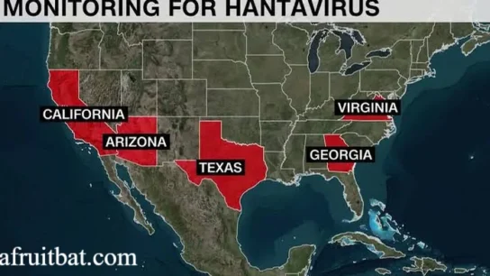 Hantavirus California Map