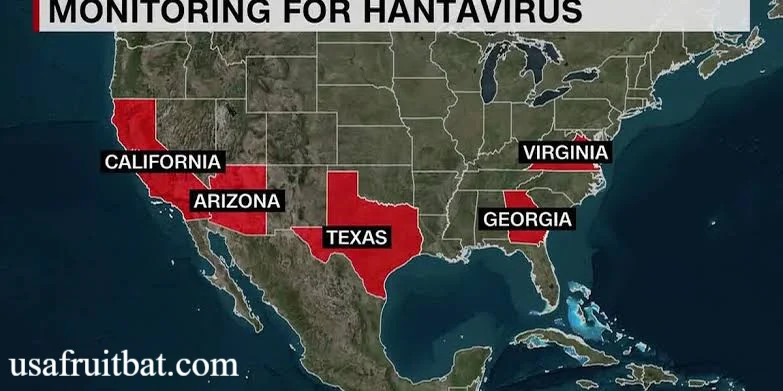 Hantavirus California Map